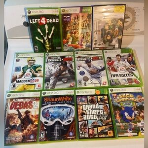 Xbox 360 game lot